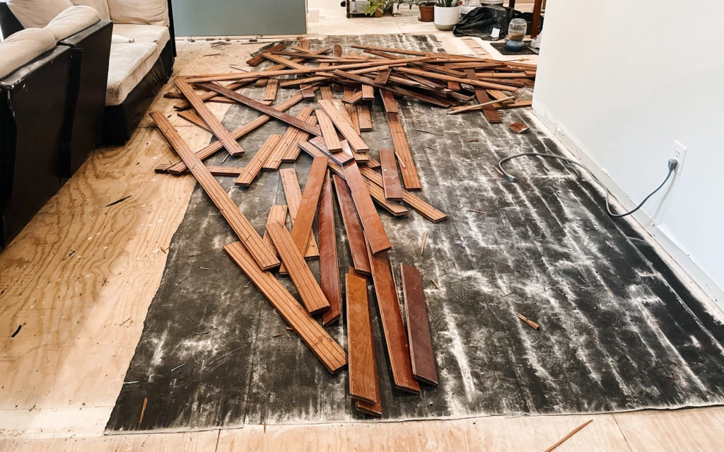 Wood Floor Removal